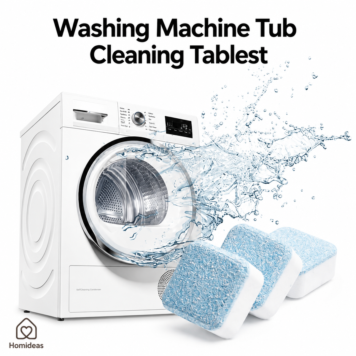 Washing Machine Cleaning Tabs 12 Pc