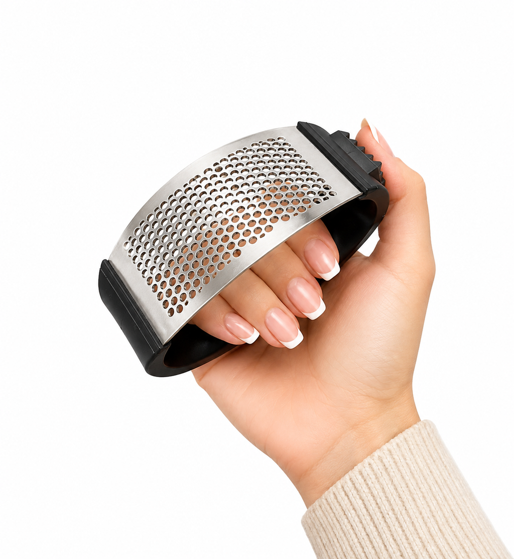 Stainless Steel Garlic Crusher