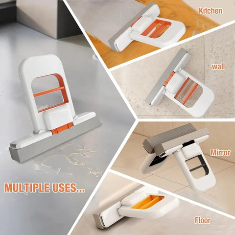 One-Hand Press Mini Mop |Portable Sponge