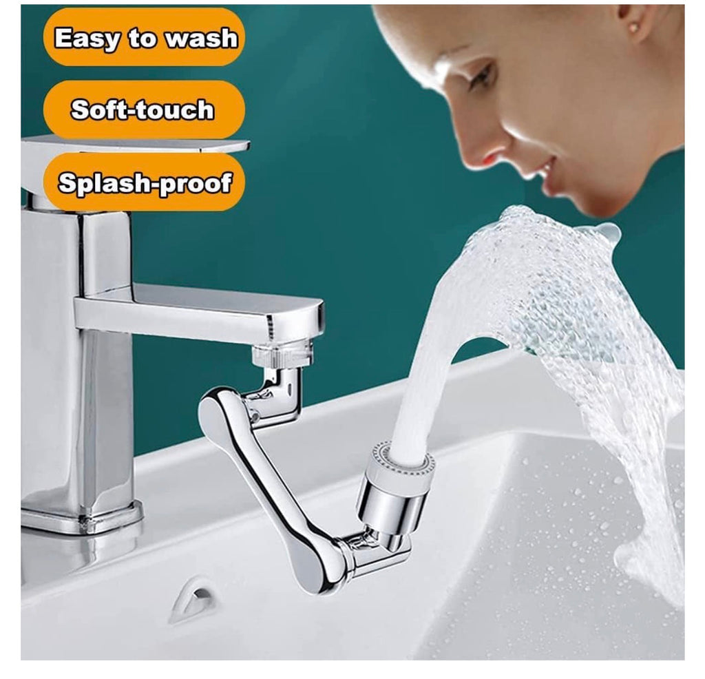 Rotating Faucet Extender Aerator with Dual Water Flow Modes
