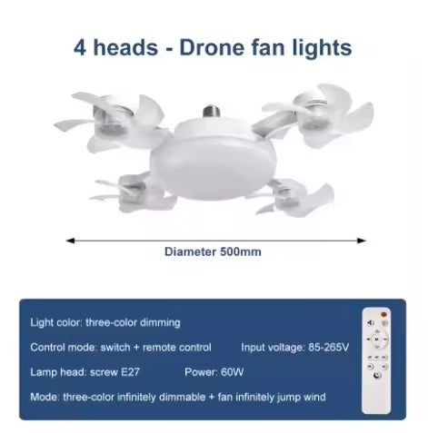 Ceiling Fan with LED Light