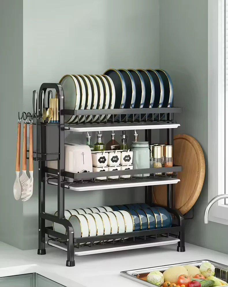 3 Layer Dish Drying / Storage Rack
