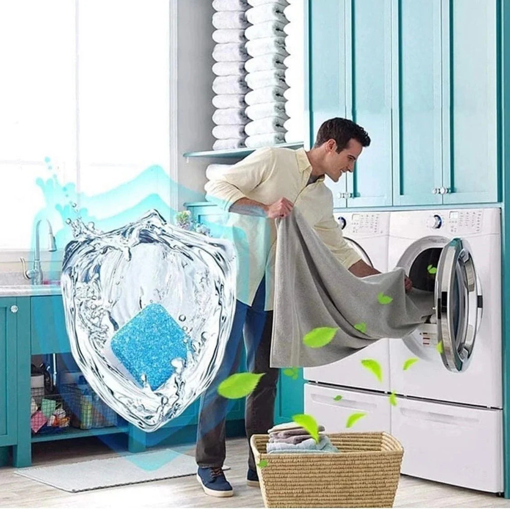 Washing Machine Cleaning Tabs 12 Pc