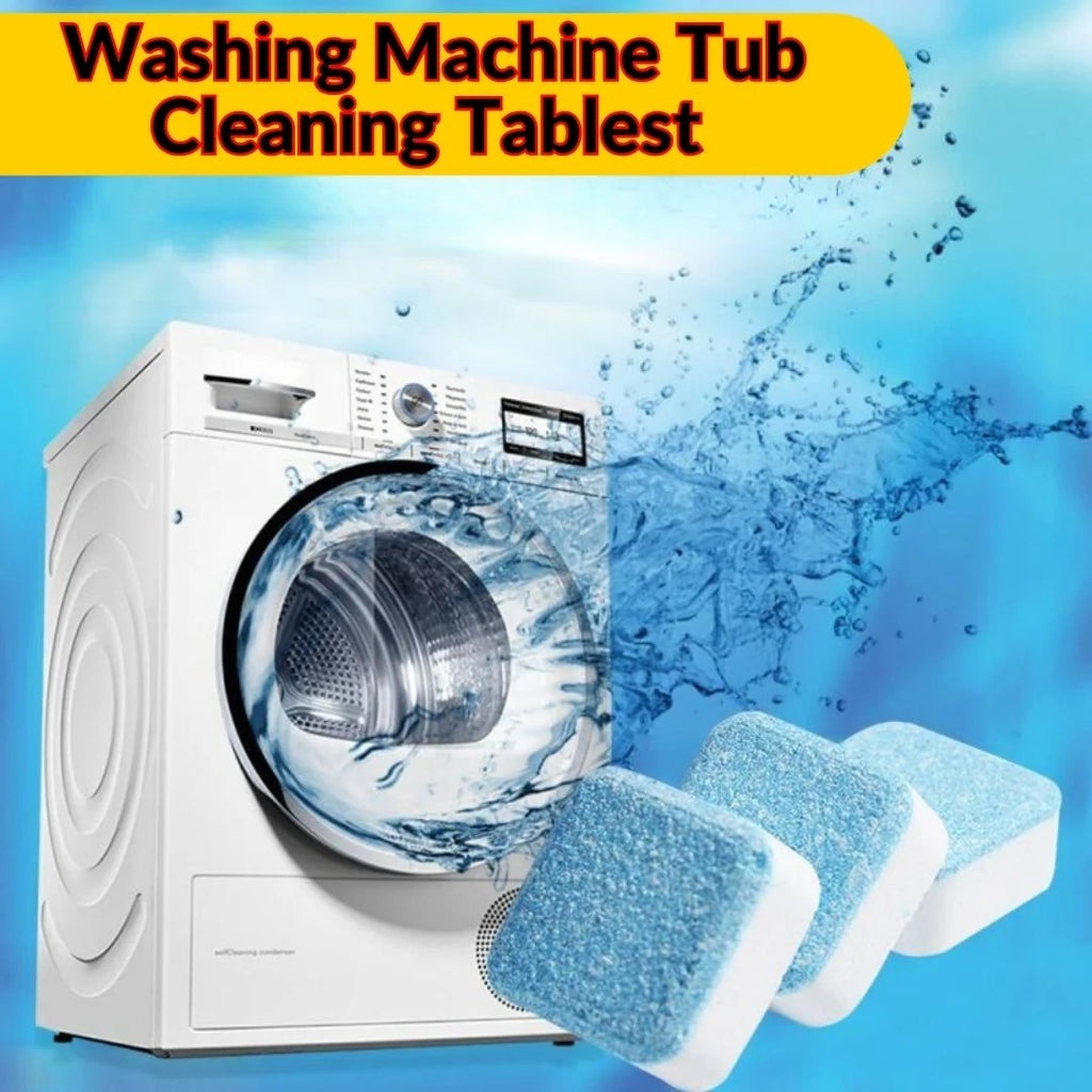Washing Machine Cleaning Tabs 12 Pc