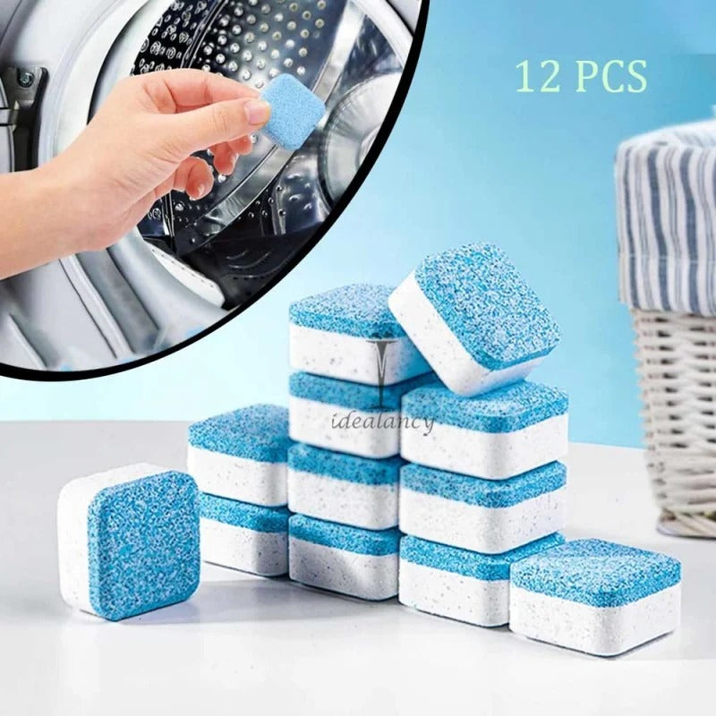 Washing Machine Cleaning Tabs 12 Pc