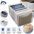 7 Grid Foldable Pants Organizer(Pack Of 3)
